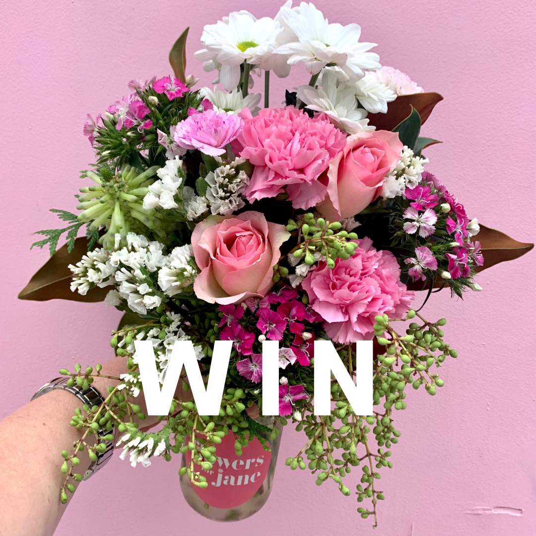 WIN flowers for a business you'd love to see bloom.