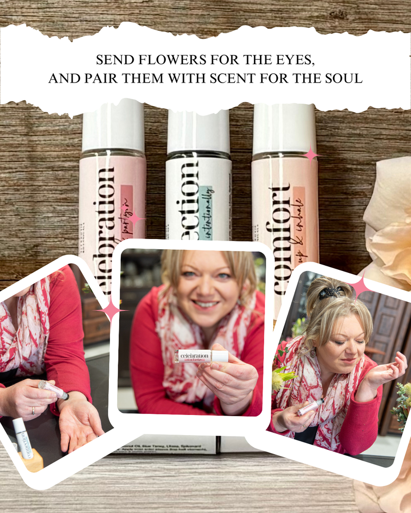 Send flowers for the eyes, and pair them with scent for the soul 💐