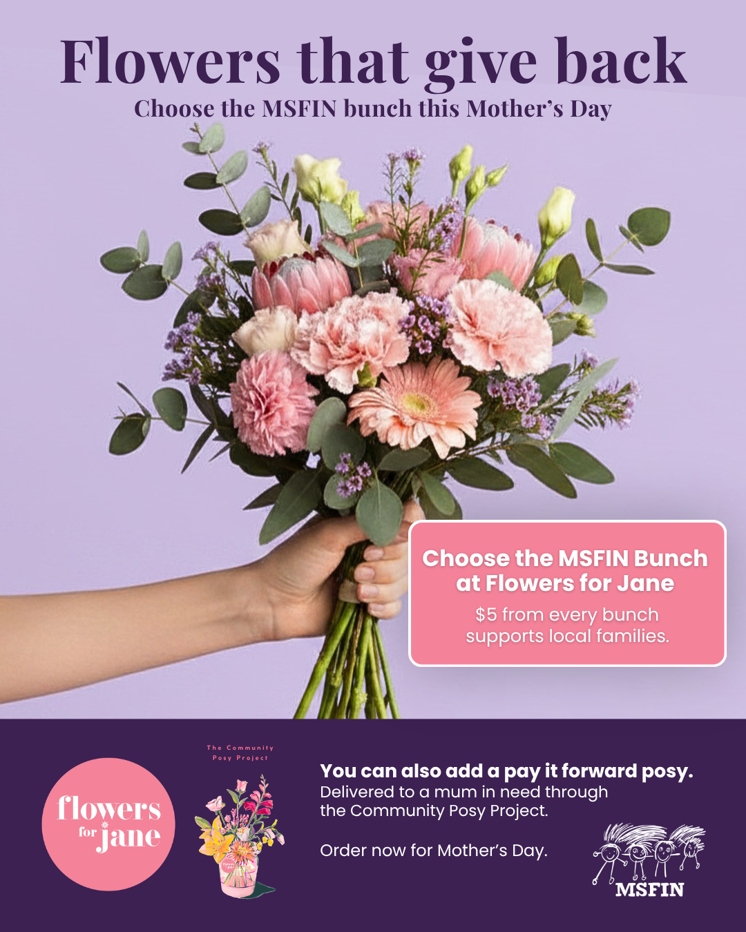 Mother's Day Flowers That Give Back This Year