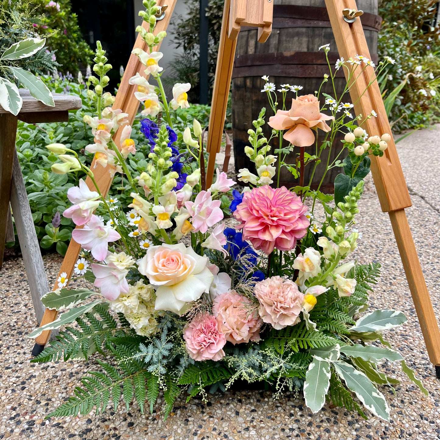 Stunning floral centerpieces for your wedding or event tables.