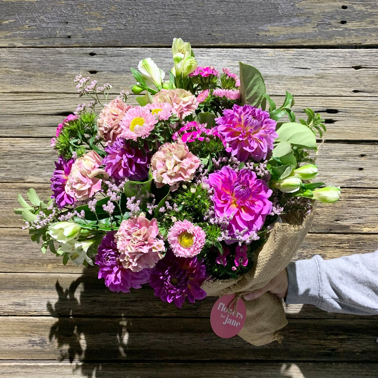 Flowers for Jane’s Cheltenham floral studio now open for pick ups