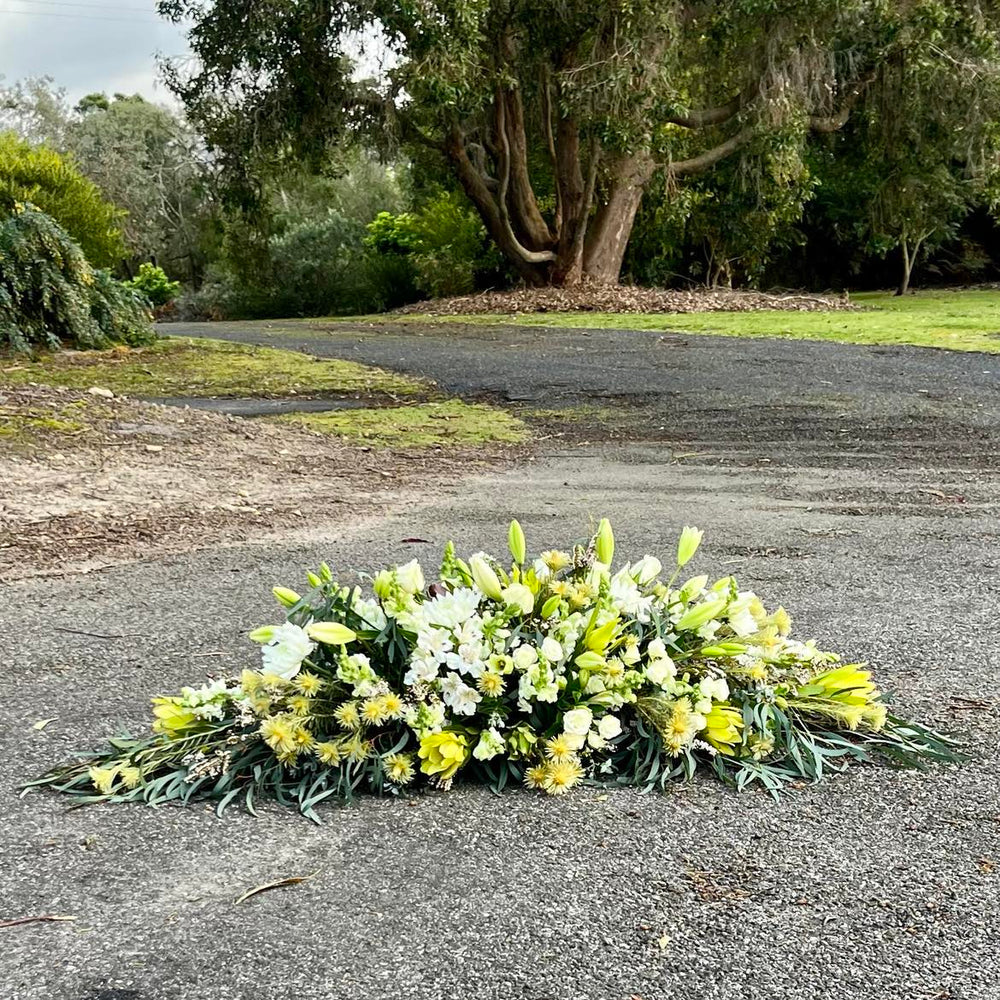 Floral Funeral spray - Casket Sheaf
