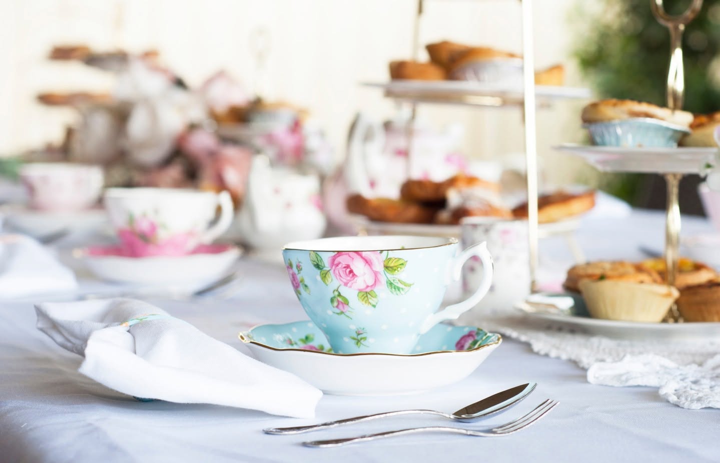 High Tea and Teacup Flowers