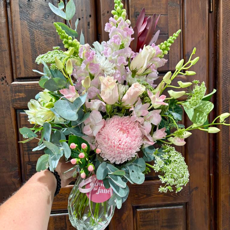 Vintage Vase of flowers