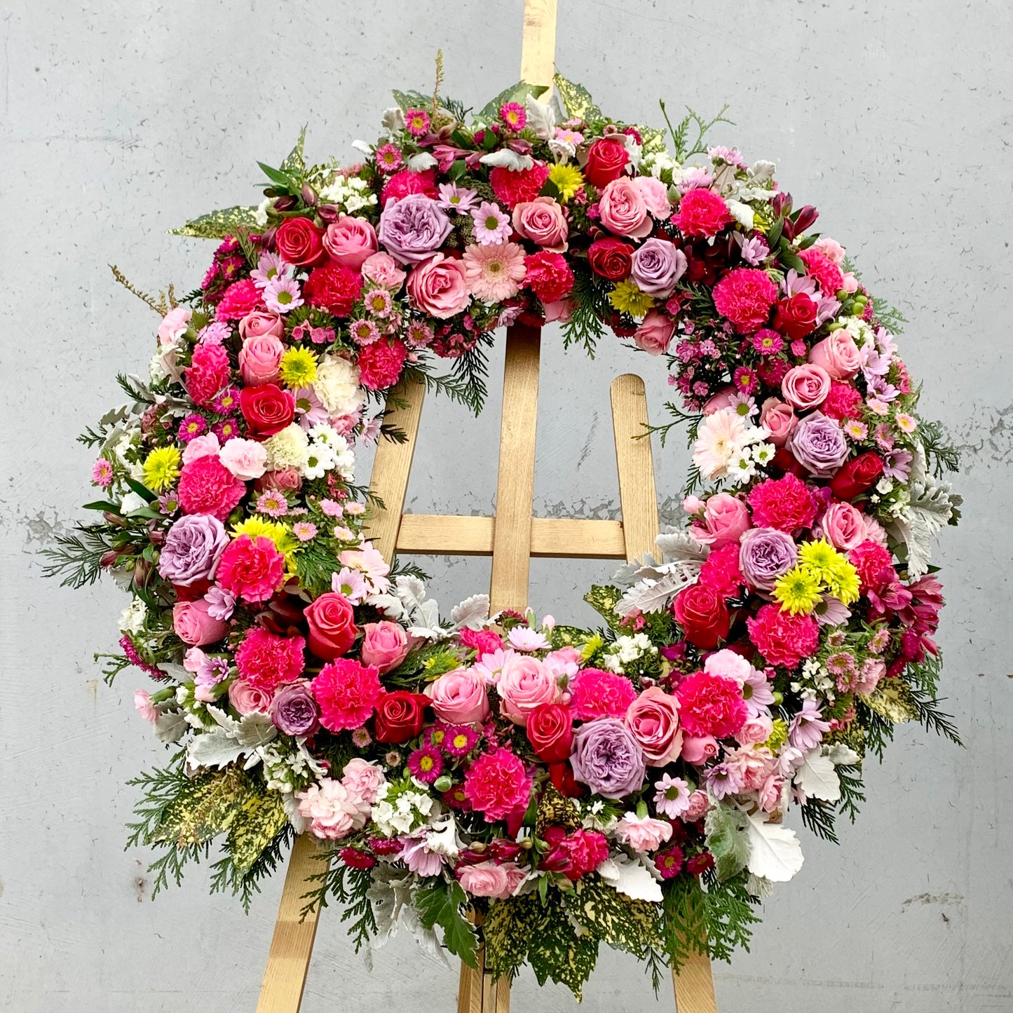 
                  
                    Floral Remembrance Wreath
                  
                