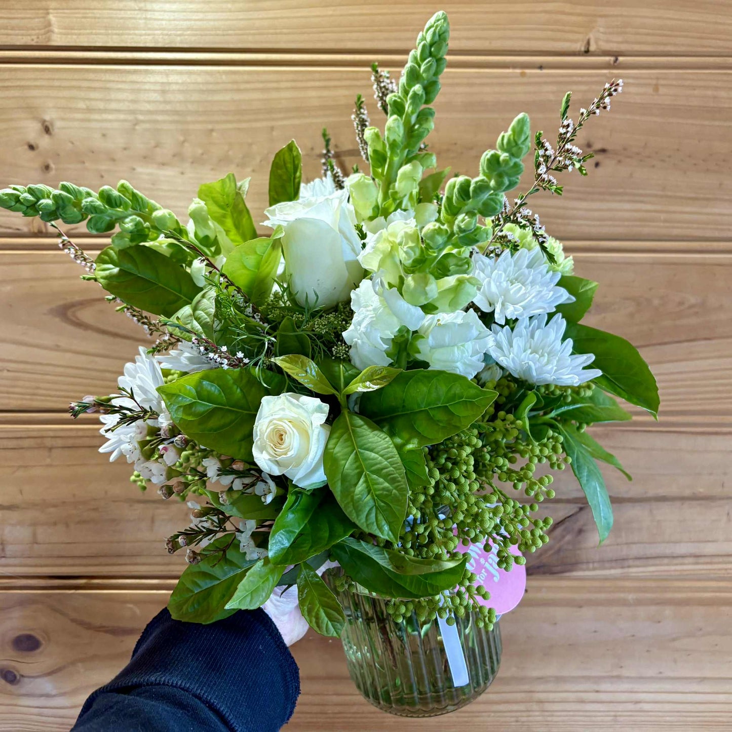 
                  
                    Posy Vase Floral Centerpiece
                  
                