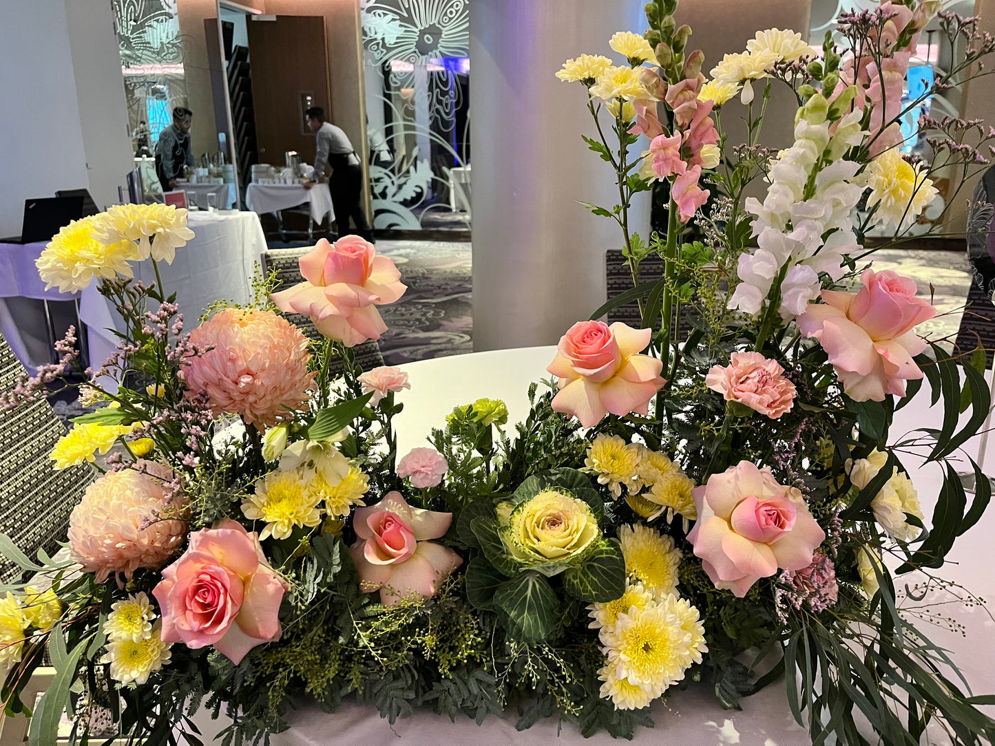 
                  
                    Blooming meadow centerpiece
                  
                