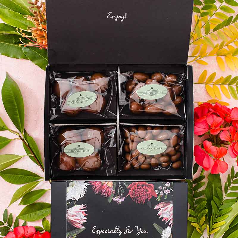 Gourmet box of Chocolates & Candle hamper