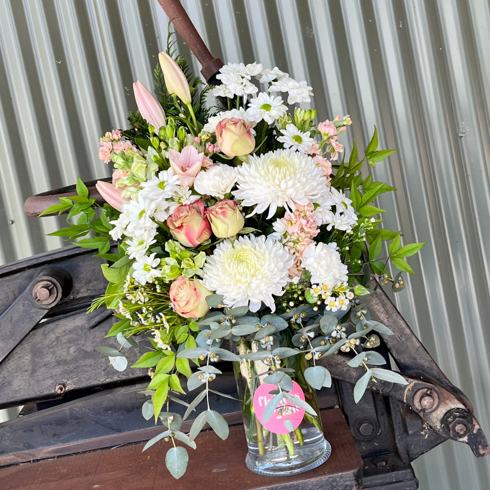 Vase of Bereavement Blooms